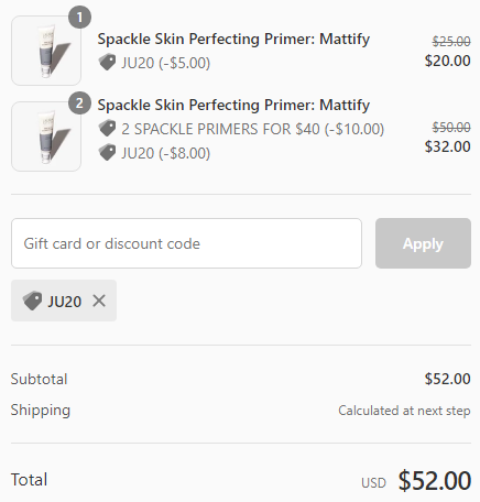 laura geller官网精选spackle primer产品一件$25/两件$40