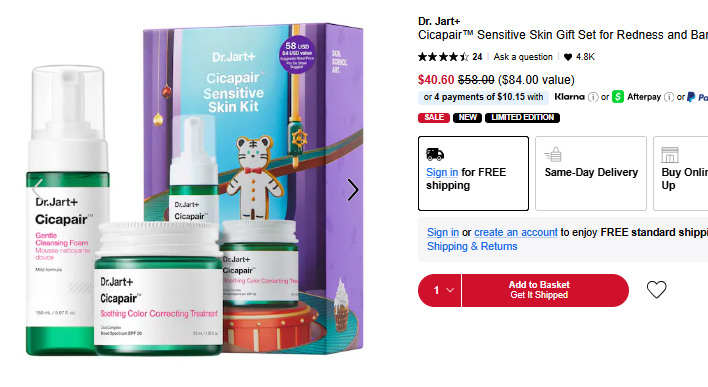 Dr Jart Cicapair Sale Set Dr Jart Cicapair Sale Set