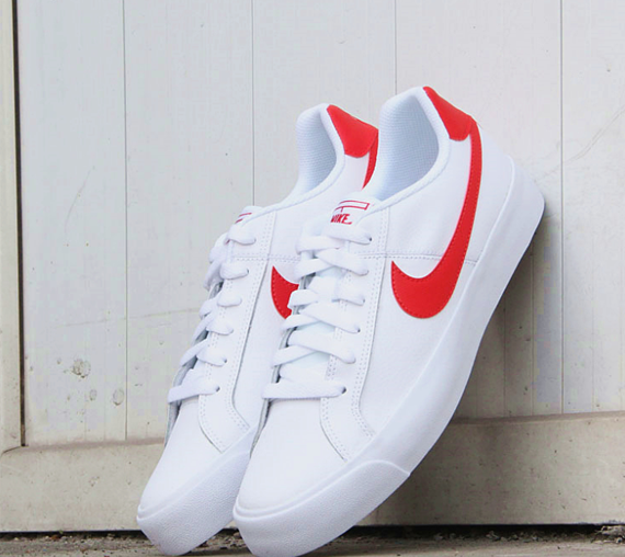 nikecourtroyaleac红勾女款小白鞋