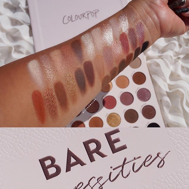 colourpop 全新眼影盘barenecessities