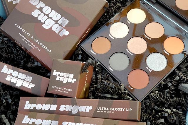 colourpop×karrueche新系列brownsugar美国时间10月25日上市