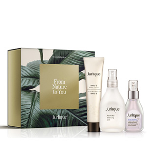 jurlique茱莉蔻明星三件套装(玫瑰水喷雾100ml 草本再生精华30ml 玫瑰