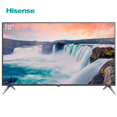 3769元包邮hisense海信70英寸4k液晶电视补券