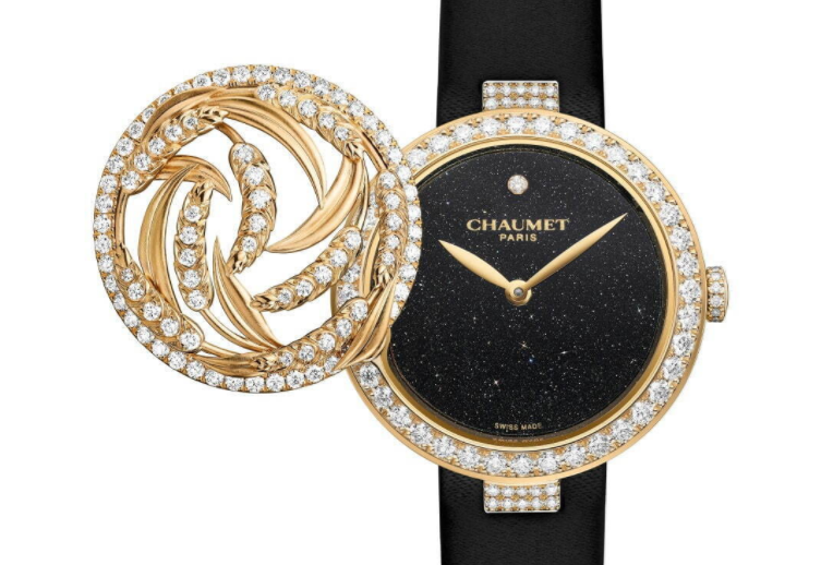 隐藏式chaumet" epi de shake"系列新秘密表款