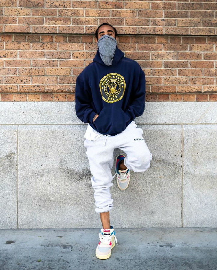 jerrylorenzo卫衣,jerrylorenzo短袖 超大牌模特!jerry lorenzo 亲自演绎 union x aj 4!