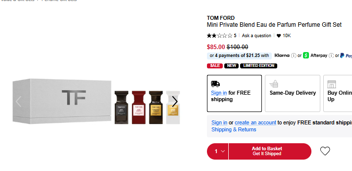 Tom Ford Perfume Set Discount Tom Ford Perfume Set Discount
