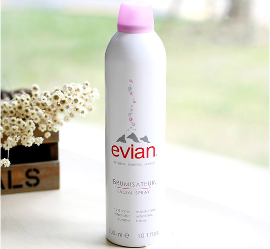 evian依云 天然矿泉水喷雾 300ml 两瓶装