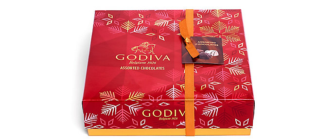 godiva歌帝梵assortedchocolategiftbox巧克力礼盒30颗