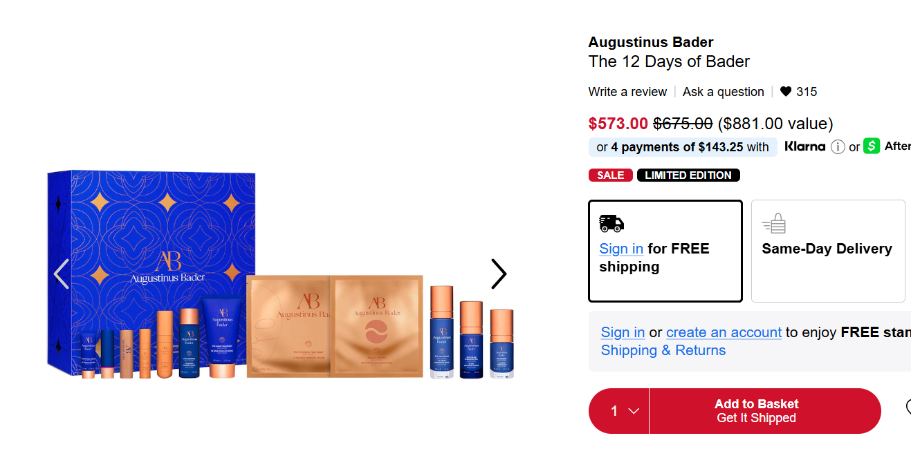 Run, Don’t Walk! ? The Sephora Year-End Clearance Just Dropped an Extra 20% Off (And It’s Selling Out Fast) bcb60b4c 3d37 47d5 953e 88f99634d4e1 - Run, Don’t Walk! ? The Sephora Year-End Clearance Just Dropped an Extra 20% Off (And It’s Selling Out Fast)