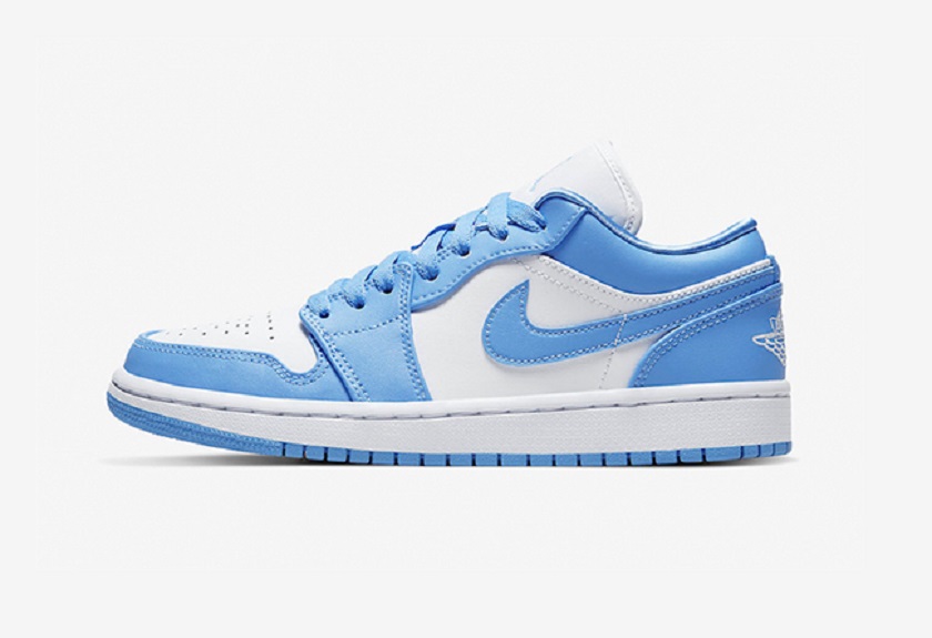 全新配色 aj 1 low "unc" 官图释出!