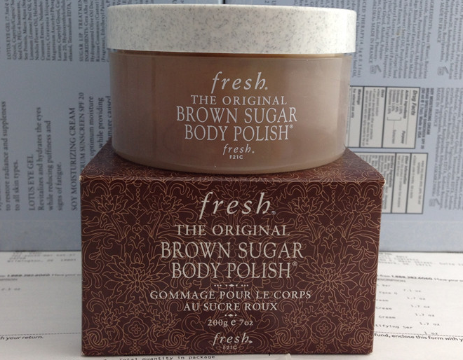 一件免邮fresh馥蕾诗黄糖身体磨砂膏200g