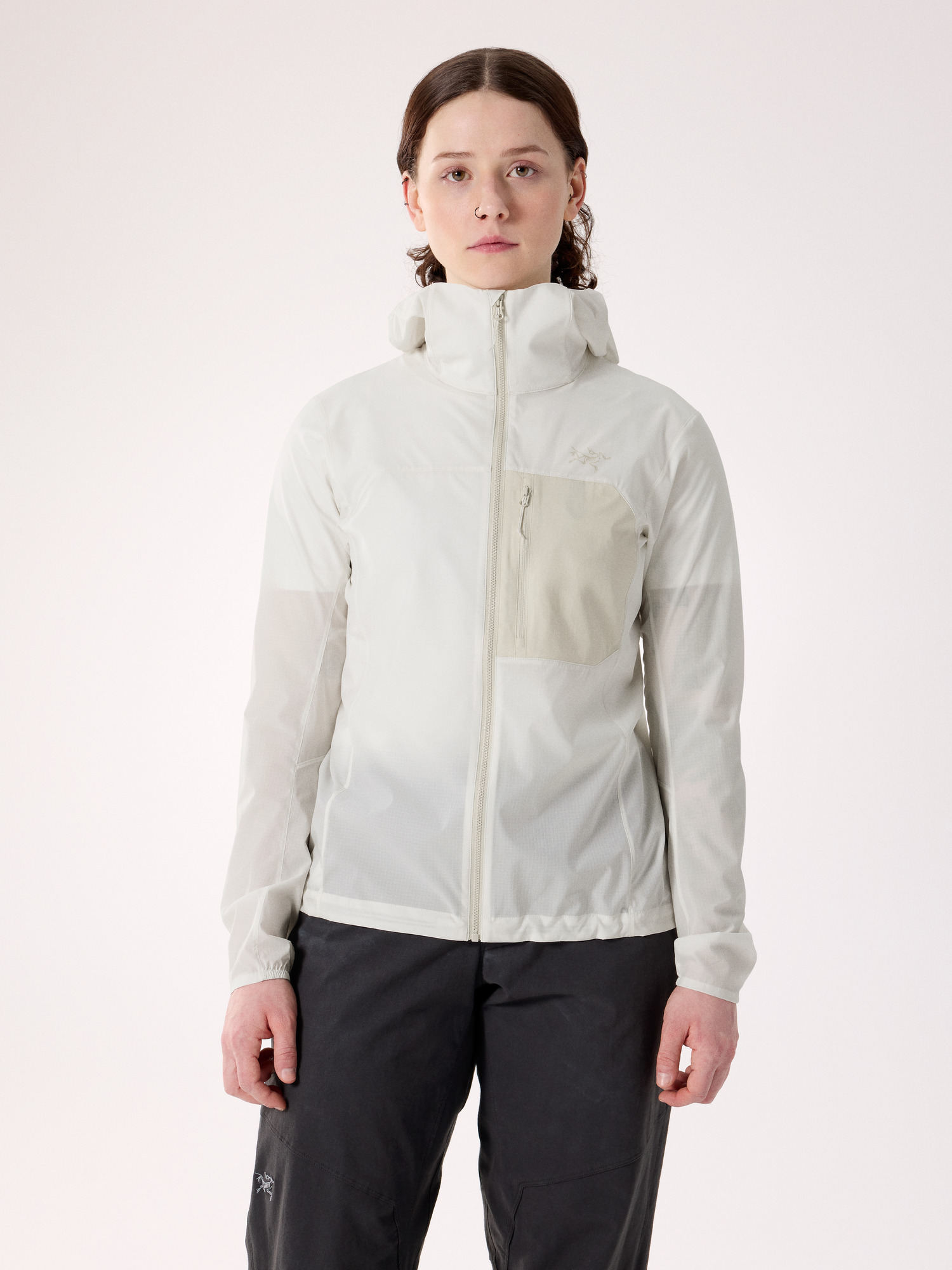 Arcteryx Squamish Hoody 女士连帽 Arctic Silk / Sea Salt XS