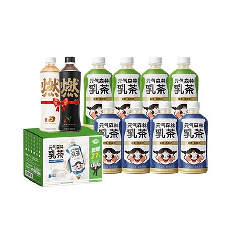 元气森林乳茶8+2瓶燃茶
