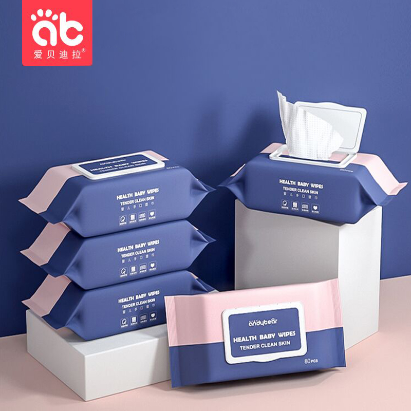 【爱贝迪拉】婴儿湿巾80抽*5包