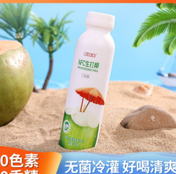 9.9元包邮！马小泰 生打鲜椰汁385ml*3瓶