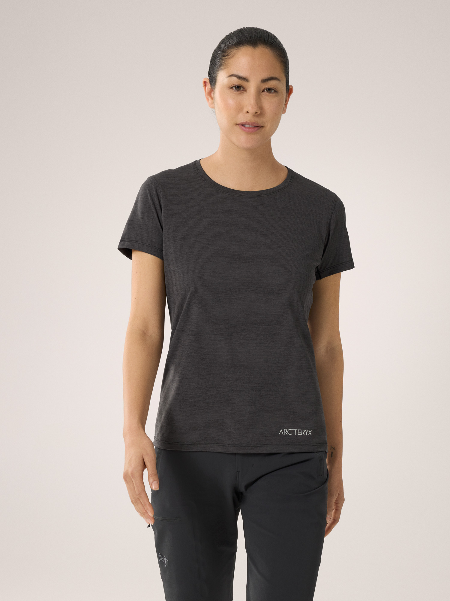 Arcteryx Taema Arc'Bird Crew Neck Shirt SS Women's