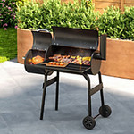 Livingandhome Outdoor Smoker Barbecue Charcoal BBQ烤肉架