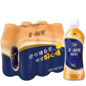 24.8元！统一 阿萨姆 原味奶茶300ml*12瓶