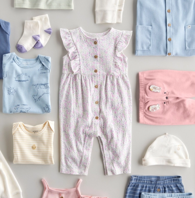 比黑五低：Carter's 宝宝刚需专场 3折起+双倍积分