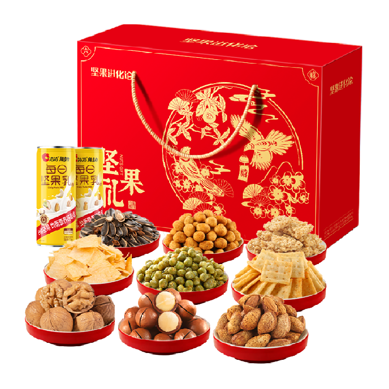 【1318g】洽洽高端进化论坚果礼盒装年货