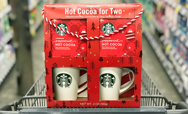 Starbucks 双马克杯礼盒 5折 9 99 拔草哦
