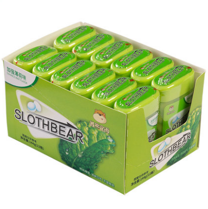 8.9元包邮！网红无糖清新薄荷糖*6瓶