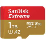 SanDisk 闪迪 1 TB Extreme microSDXC 卡