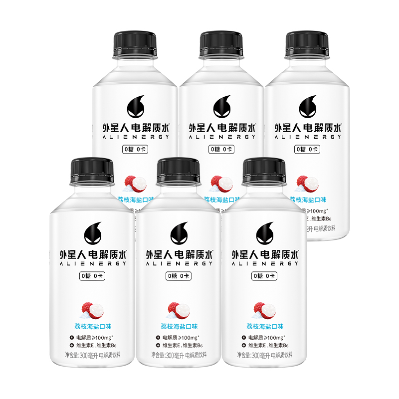 外星人电解质水300ml*6瓶：