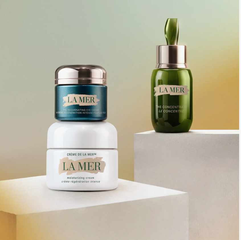 La Mer Repair and Anti Aging Set with Gua Sha