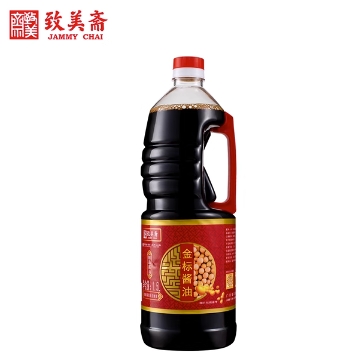 6.9元！商超在售大牌！致美斋金标酱油1.5L（凑单包邮）