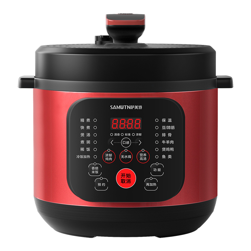 验货精品！双胆6L全自动电压力锅
