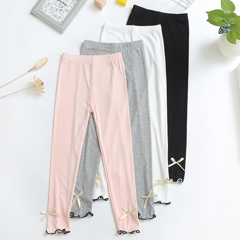 【芭妮兔】夏季薄款莫代尔儿童九分裤