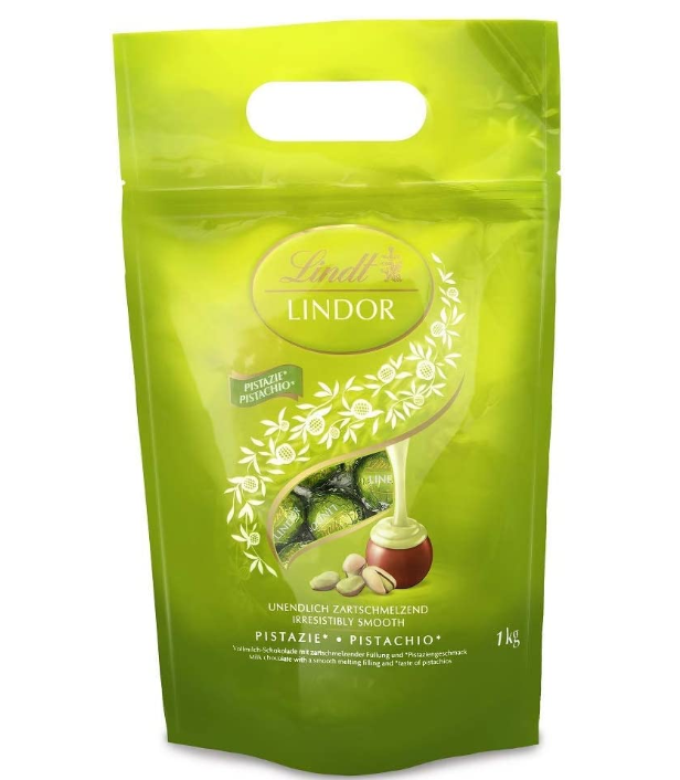 Lindt 瑞士莲 LINDOR 开心果球 1 千克袋