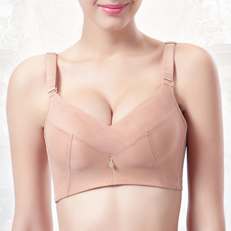 【拍2件】毕求美女胸聚拢一片式内衣