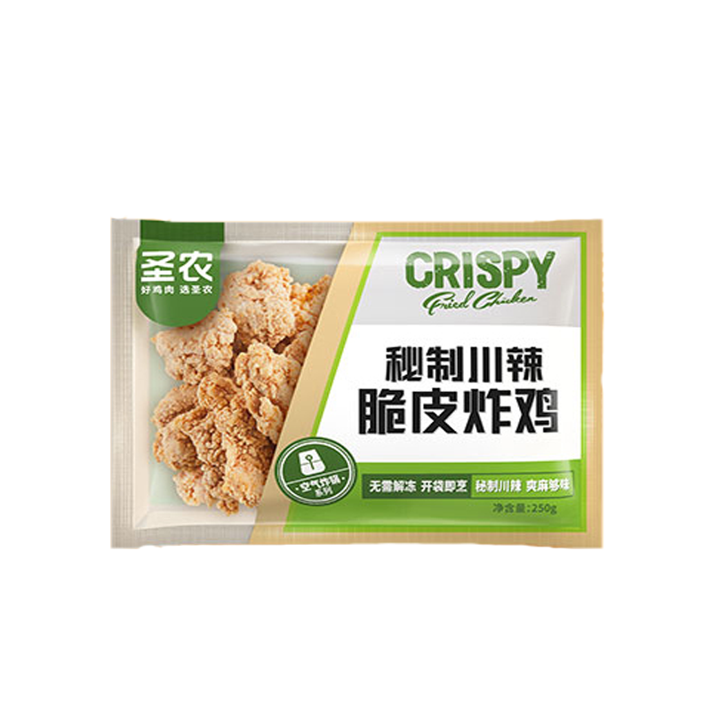 圣农脆皮炸鸡川辣原味鸡6包