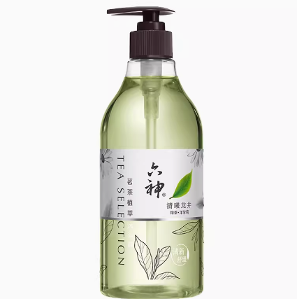 11.9元包邮！六神茗茶植萃清曦龙井475ml