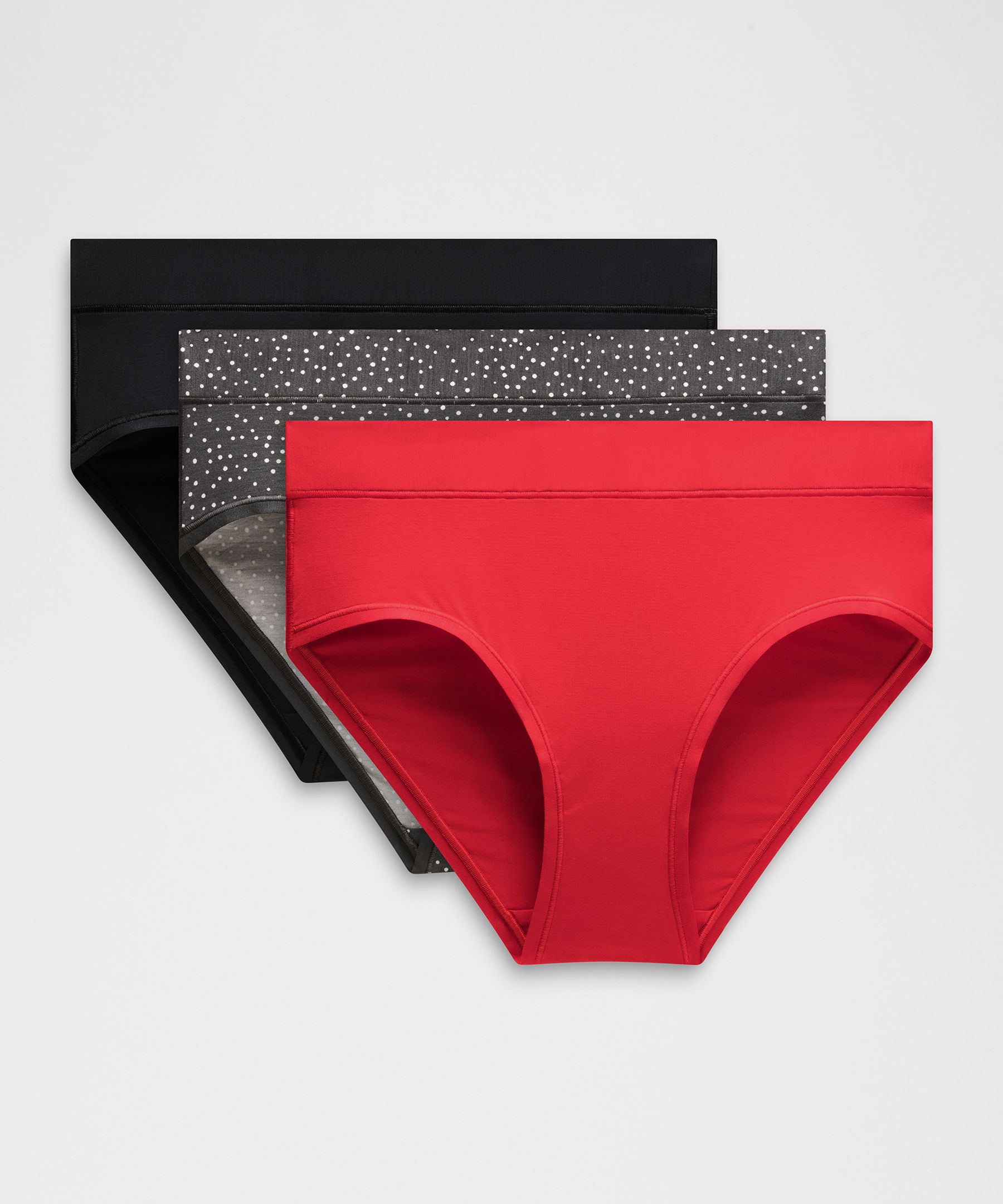Lululemon UnderEase High-Rise Bikini Underwear *3 Pack