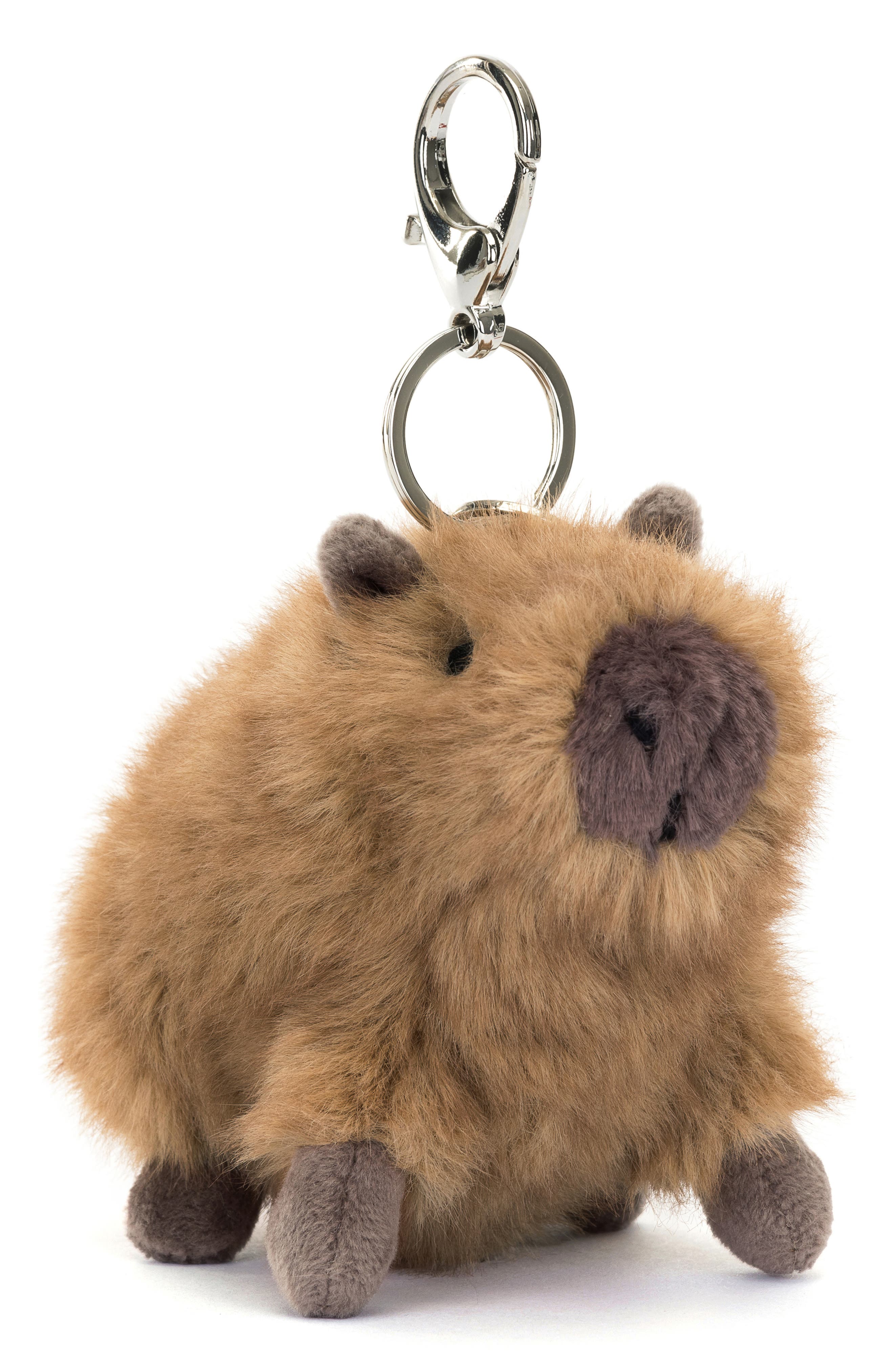 Jellycat Clyde Capybara 包包钥匙扣