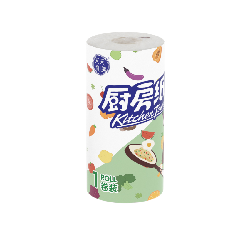 75节*1卷厨房卷纸二层吸油纸巾