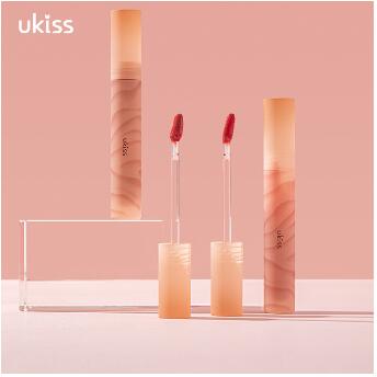 59.8元包邮！UKISS新品水唇露啾咔联名款 2支