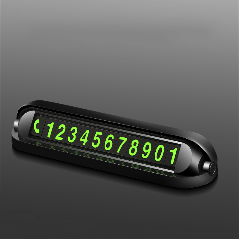 移车电话牌号码数字摆件临时停车汽车用品