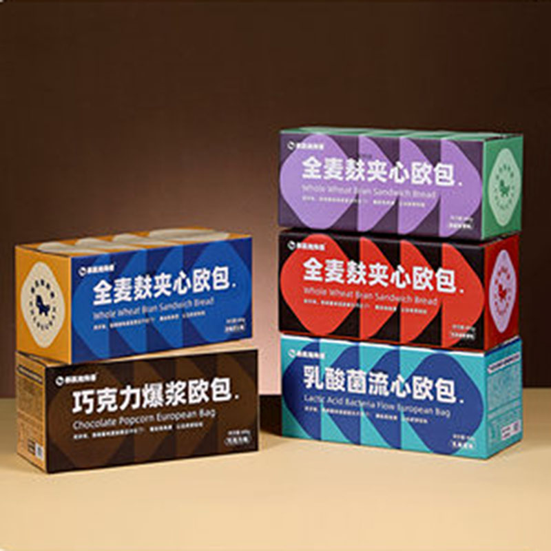 【暴肌独角兽】巧克力全麦面包400g