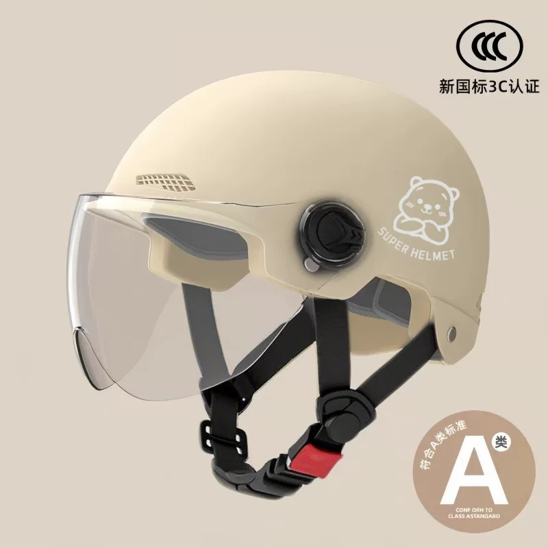 新国标3C电动摩托车半盔