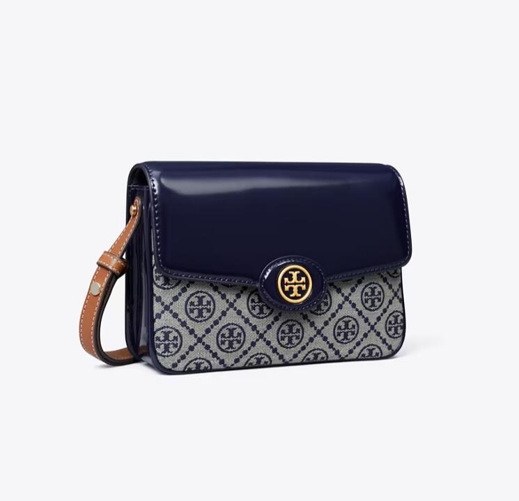 TORY BURCH Robinson T Monogram老花豆腐包