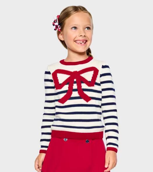 Gymboree 女孩蝴蝶结毛衣