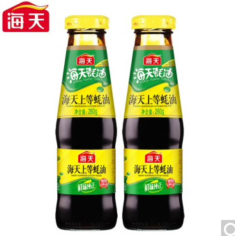 【有券的上】7.9元包邮！海天 上等蚝油 260g*2瓶