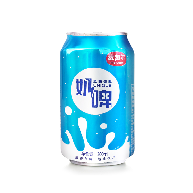 【麦趣尔】奶啤300ml*12罐