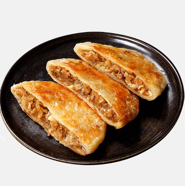 24.8元包邮！西肴纪 早餐半成品牛肉馅饼500g*2袋