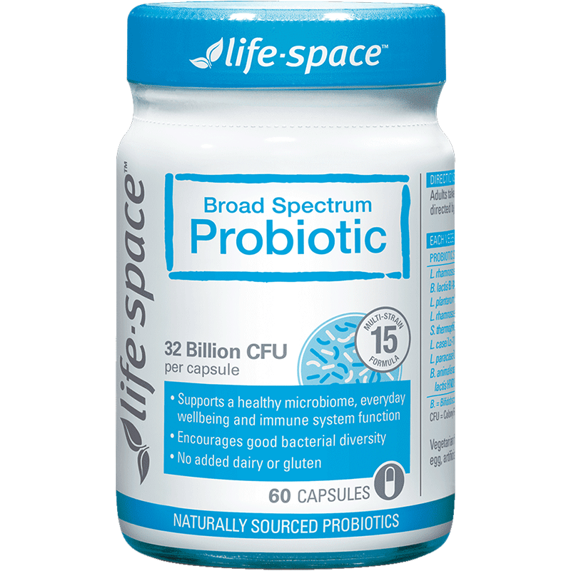 lifespace成人广谱益生菌60粒胶囊装