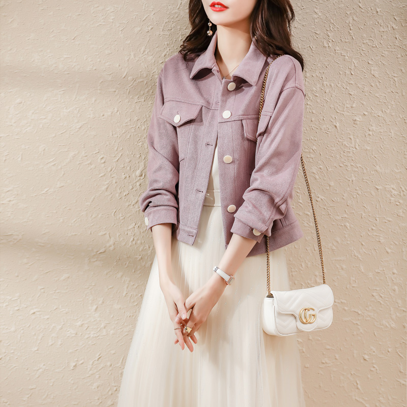 【苏醒的乐园】秋季新款小香风女士短款夹克